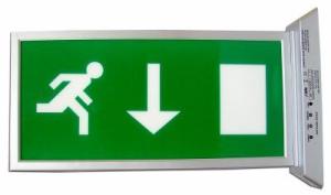 China LED recessed emergency exit light factory