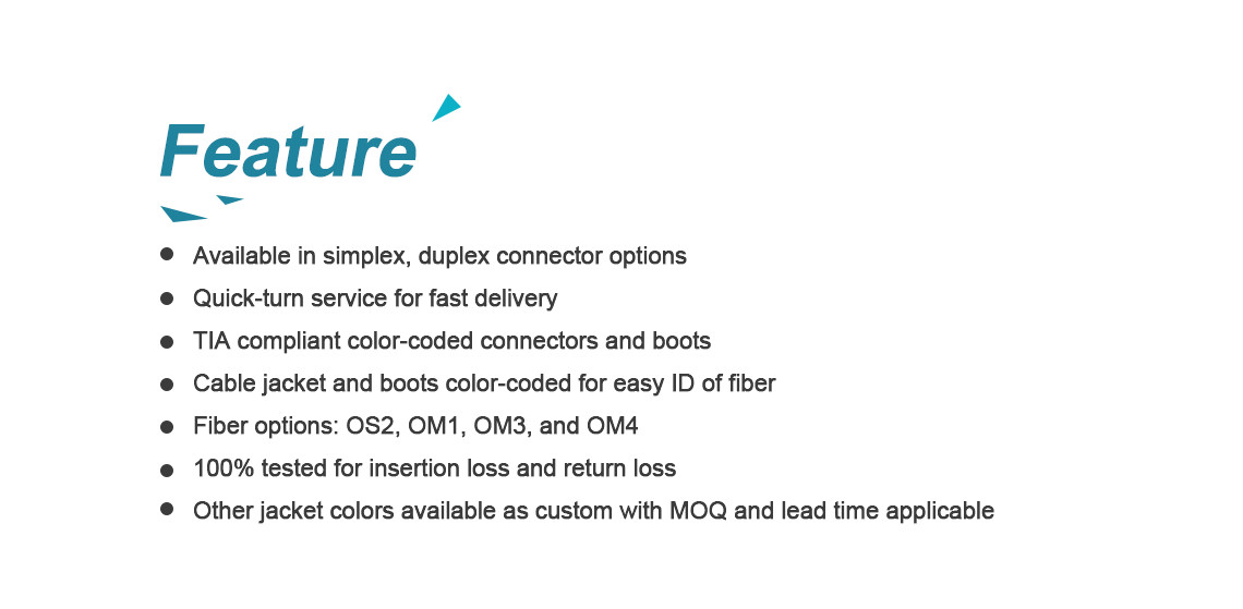 G657A1 Fiber Optic Patch Cable