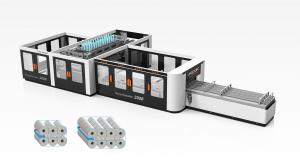 China 30 Microns Paper Roll Wrapping Machine 500L/ Min LDPE 380V 50Hz factory