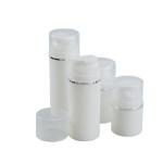 PP Refillable 30ml 50ml 100ml 120ml 200ml White Plastic Vacuum Cosmetic Serum