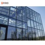 Aluminum Insulated Exterior Building Spider System Curtain Wall