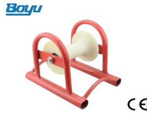 Nylon Wellhead Pulley / Cable Laying Rollers 2.5 Tandem Sheave Stringing Block