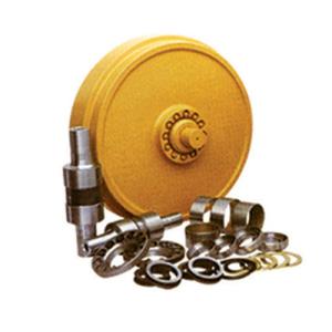 China ETI-001 Durable Forged Excavator Track Idlers For Showroom Viewing factory