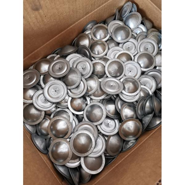 fast type 22mm Stainless Steel Insulation Dome Caps For Locked Lacing Anchors 2