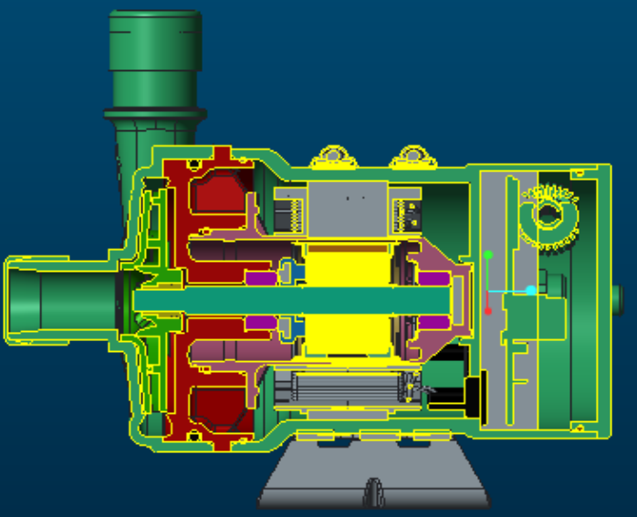 OWP-BL43-408T BLDC Water Pump With PWM Speed Regulation & Fault Feedback For Industrial Cooling Use Compressor Cooling