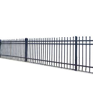 China Wrought Steel Aluminum Fence Pickets Balustrades Fencing Guardrail Systems factory