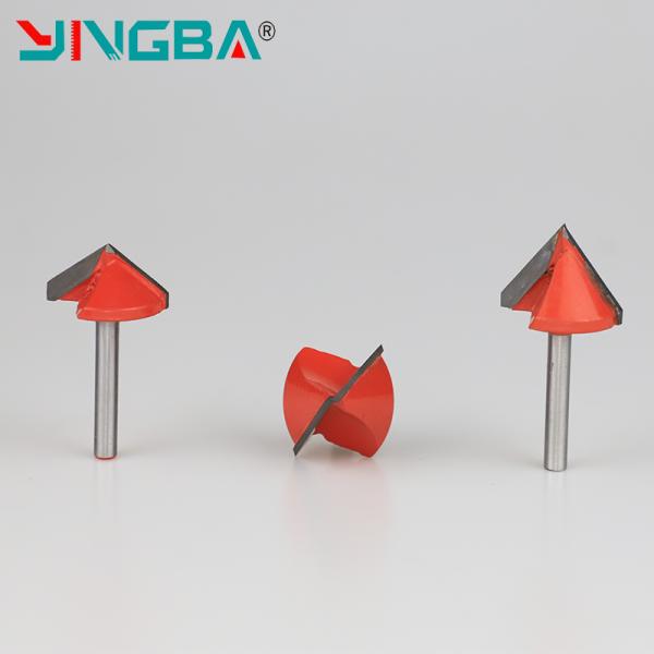 90 Degree V-shaped Milling Cutter Woodworking Milling Cutter Alloy Cutter Head NC Engraving Machine V-shaped