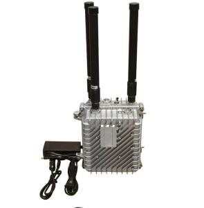 China Standard Fpv Anti Drone Jammer Uav Drone Jammer 433MHz 900MHz 50W factory