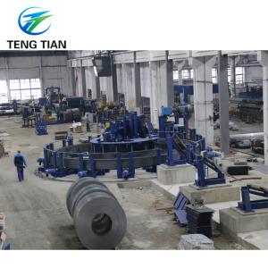 China Efficient Advanced 8mm Steel Pipe Production Line For 150-254mm Diameter factory