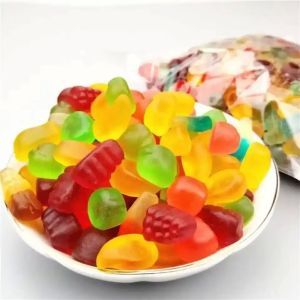 Multi Colored Custom 3D 4D Gummies Confectionery Sour & Sweet 3D Jelly Sweets