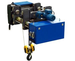 China 0~8m/Min Double Girder Hoist 10ton European Electric Wire Rope Hoist Trolley factory