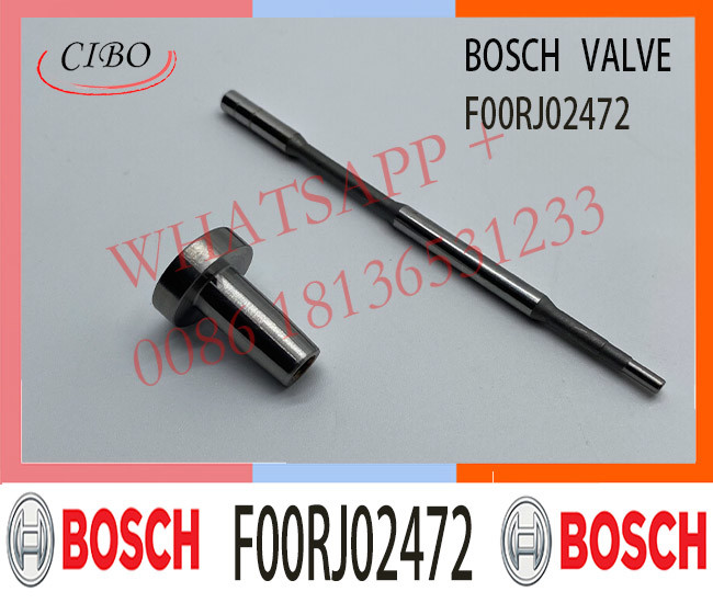 Control Valve Set Injector Valve Assembly F00RJ02472 for Bosh Common Rail 0445120329 0445120289 0445120367