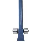 OEM 5000kg Roller Crow Bar Blue Material Handling Equipment Fabrication