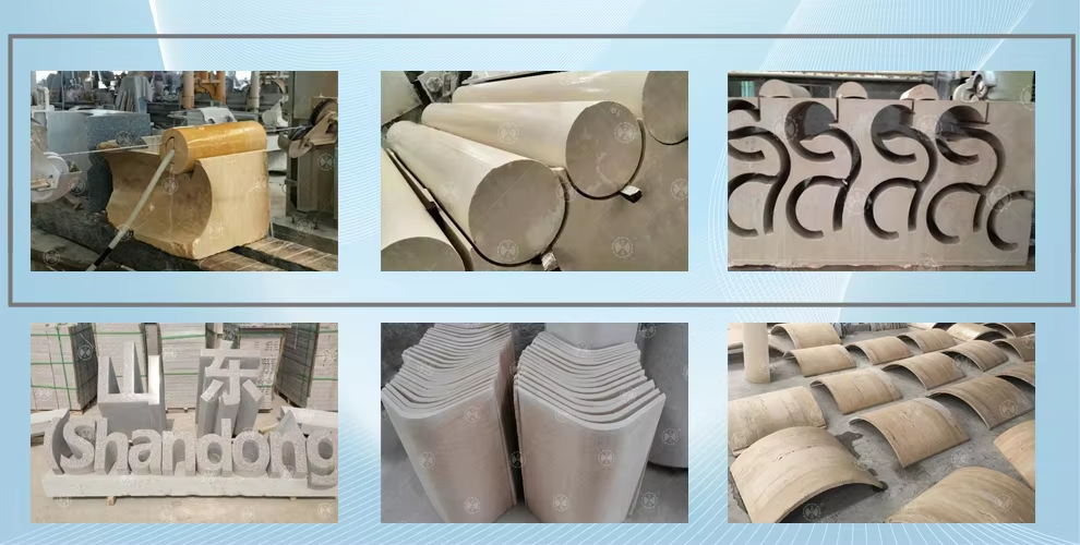4 Axis CNC Diamond Wire Saw Machine for stone processing
