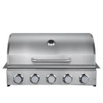 Restaurant Stainless Steel rotisserie Gas Oven BBQ Grill with Powder Coated