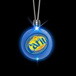 OEM / ODM Color LED light Customized logo Flashing Necklace