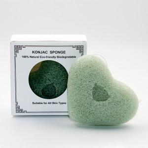 China MSDS Biodegradable Konjac Facial Cleansing Sponge Custom Packages factory