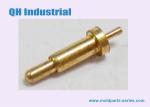 Pogo Pin, Spring Load Pin, 1A 2A 3A Brass Copper C3604 Stainless Steel DIP Gold