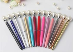 China New Design Custom Logo Ballpoint Pen Luxury Novelty Crystal Metal Pen For Gift factory