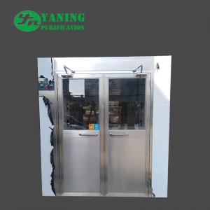 China Double Door Cleanroom Air Shower Fully Automatic Control 1500*2000*2050mm factory