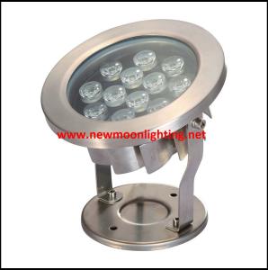 China 12 Watt Stainless Steel Underwater LED Light factory
