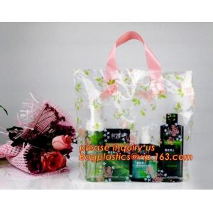 eco-friendly biodegradable compostable Soft Loop Handle Shopping Garment Recycle