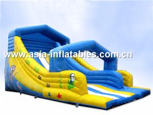 China Inflatable Water Slide For Swimming Pool Games In Summer factory