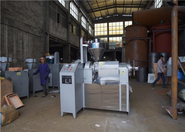 Edible Soybean Automatic Oil Press Machine Convenient Cleaning 15Kw 6P Power