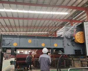 China 20TPH 50TPH Electric Wooden Tree Pallet Crusher Machine Wood Chip Making factory