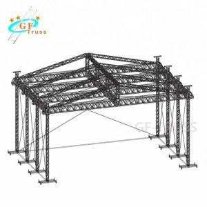 China Mobile Aluminum Roof Truss System With PA Wings Flying System factory