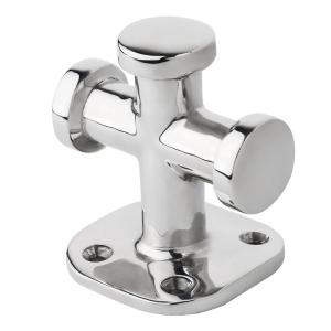 China Mirror Polished AISI316 Stainless Steel Cross Bollard Marine Hardware Mast Cleat for Boats factory