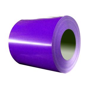 China Galvalume Colored PPGL Steel Coil Corrugated Roofing Sheets RAL9003 Prepainted factory