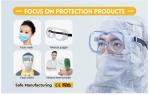 Waterproof PP PE 160cm Disposable Medical Clothing