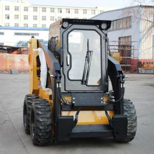 China 60HP Construction Machinery Mini Skid Steer Track Loaders factory