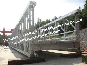 China Metal Bailey Railway Steel Bridge Constrcuct Long Single Span For Russia Client factory