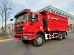 SHACMAN F3000 Dump Truck 6x4 375 EuroV Red 12 Tyres Tipper with 5200