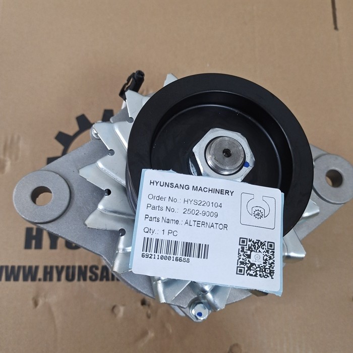 Komatsu Alternator 2502-9009 25029009 2502-9007 For DL300 DX300 DX340 Electrical Parts