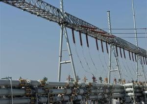 China A Frame Dead End Substation Structure Customized Design For Electric Power Station factory