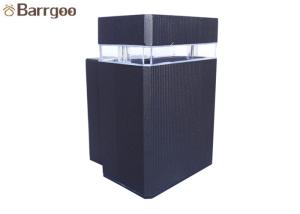 China 3W Thick Aluminum LED Outdoor Wall Lights Mini Square Shape IP65 Low Brightness Decay factory