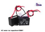 Metallized Film Fan Motor Run Capacitor Light Weight High Insulation Resistance