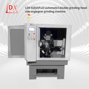China TCT Circular Saw Blade Double Grinding Head Side Angle Gear Grinding Machine LDX-028A on sale