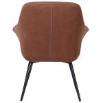 Home Furniture General Synthetic Leather Low Back High PU Leather Dining Chairs