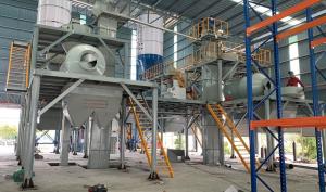China PLC Control Tile Adhesive Production Line / Tile Adhesive Mortar Palnt Valve Packing factory