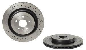 China Mercedes Benz 1664230512 Chassis Parts Brake Disc factory