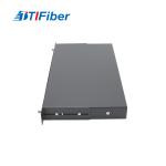 19" 1u 24 Port Sc Sx Optic Fiber Optic Terminal Box For FTTH