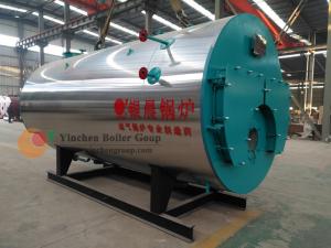China Diesel Oil Gas Fired Steam Boiler 1.0-2.5 Mpa Three Pass Fire Tube Wet Back factory