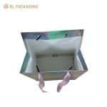 Custom Logo Printing Small Size Holographic Advertising Glitter Hologram Silver