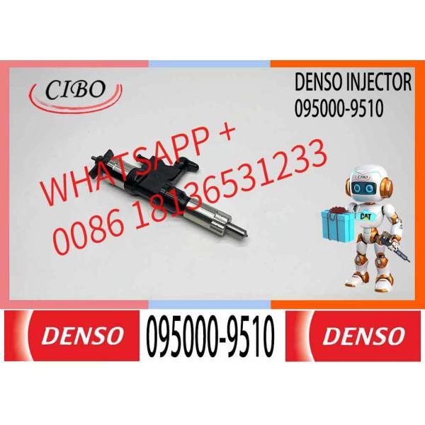 High Precision Common Rail Diesel Engine Injector 095000-6521 23670-79026 23670-E0091 095000-9510