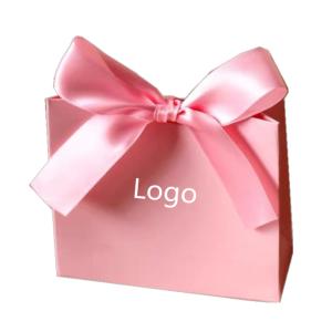 China Custom Printed Jewelry Truffle Chocolate Boxes Packaging Gift Box With Ribbon factory