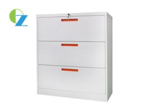 China Office Lockable Multi Drawer Cabinets / Steel File Storage Cabinets 900mm Width factory